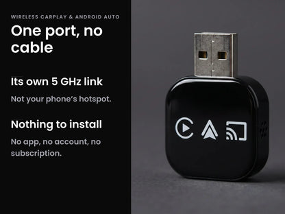 CarConnectPro Wireless CarPlay & Android Auto Adapter