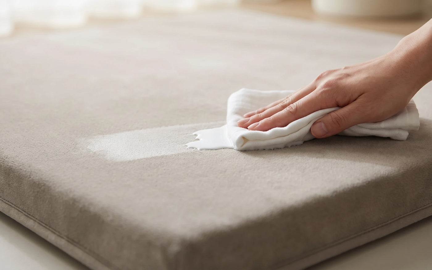 A spill stays on top.