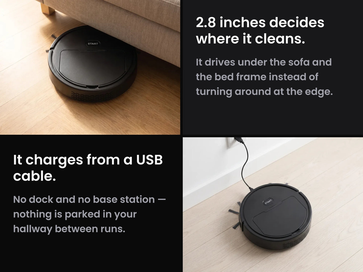 DustaPro Robot Vacuum