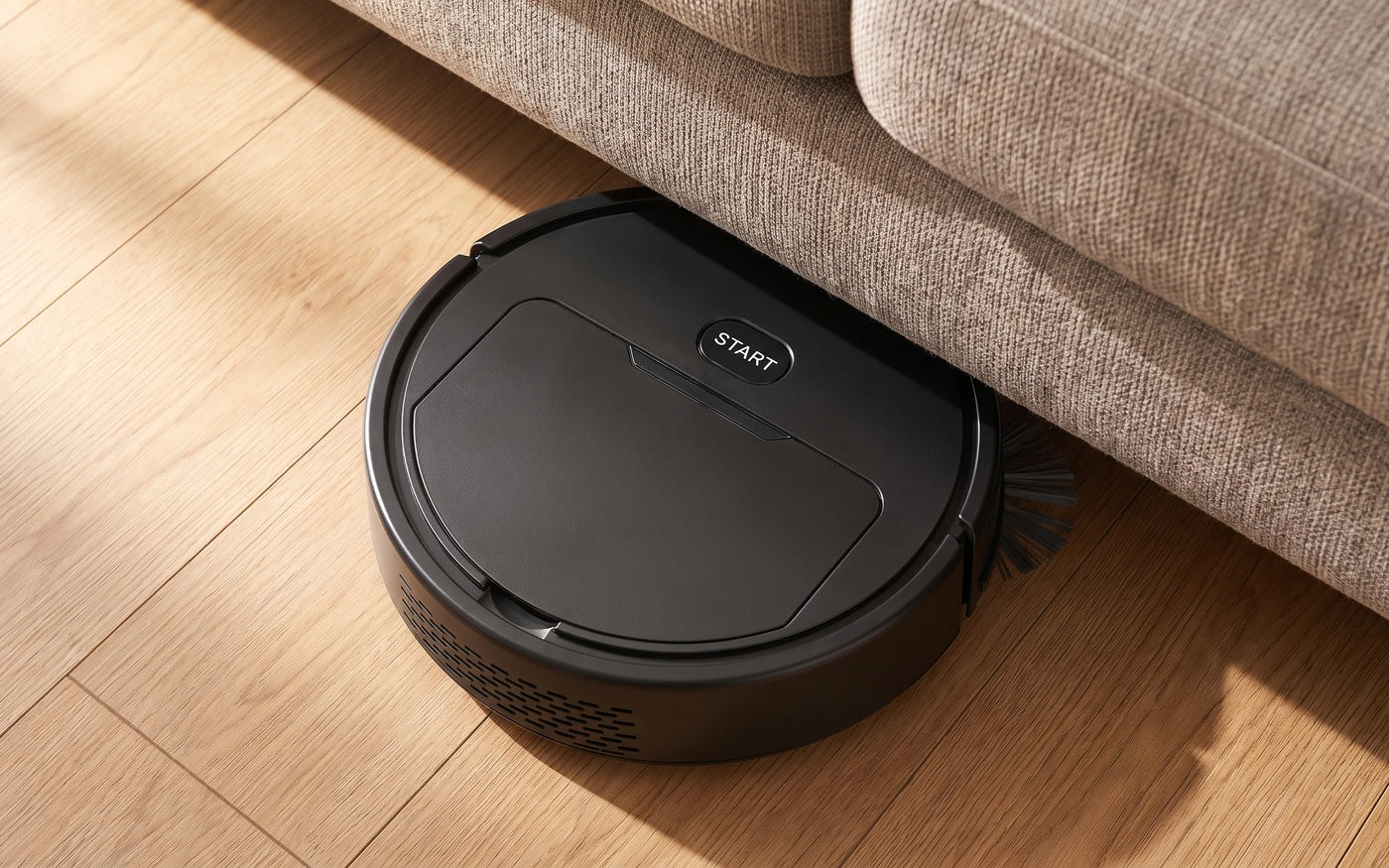 Where the dust actually is.