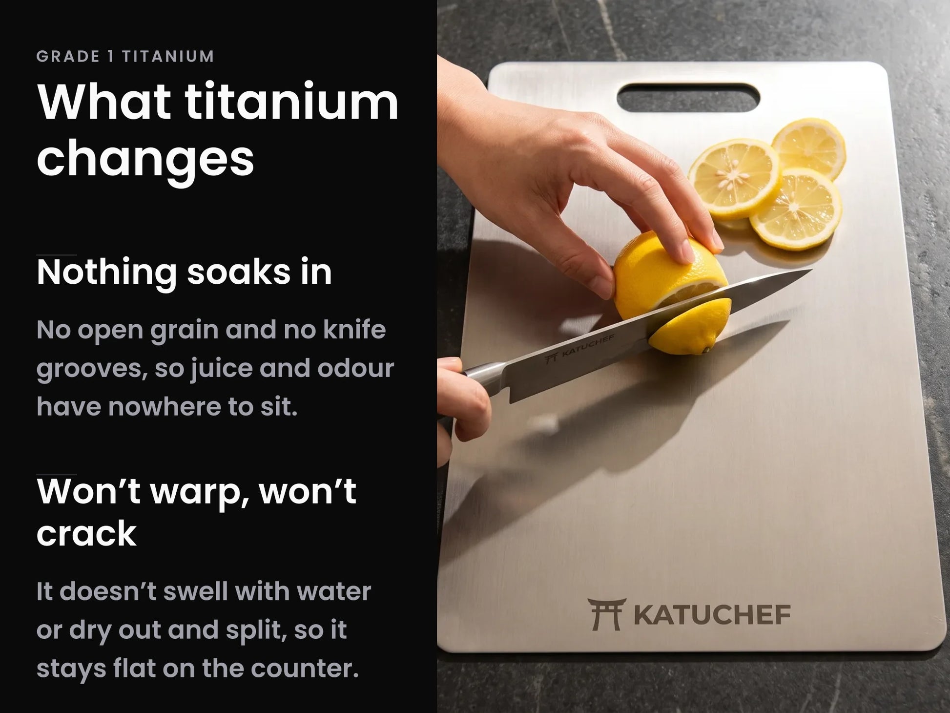 What titanium changes
