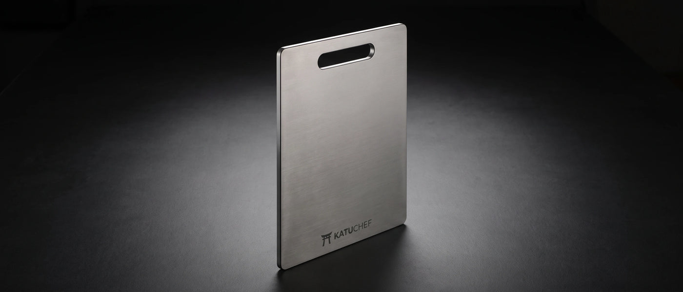 Solid titanium board, brushed surface