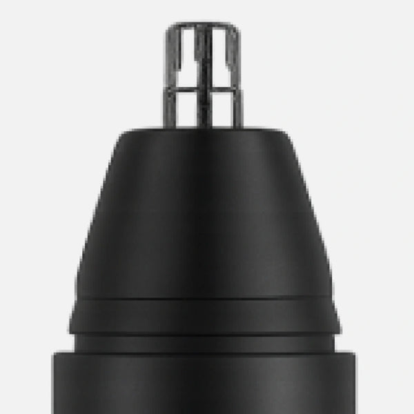 Macro of the rotary barrel inside the rounded guard