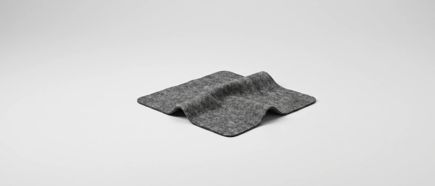 NanoPolix cloth on a studio sweep