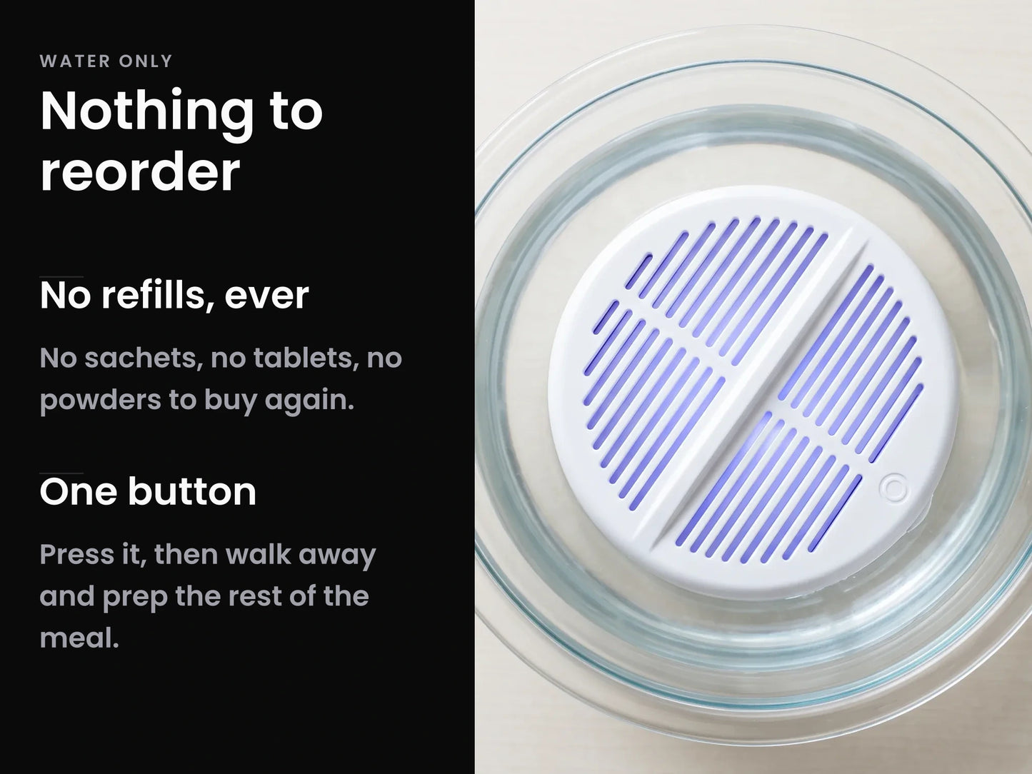 PuriBreeze — Cordless OH-ion produce purifier