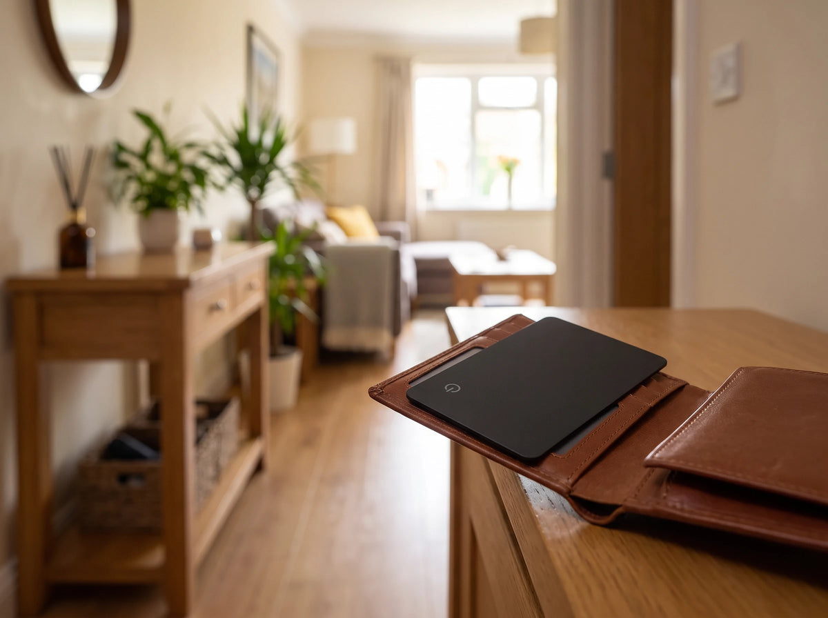 Tagsley card in an open wallet